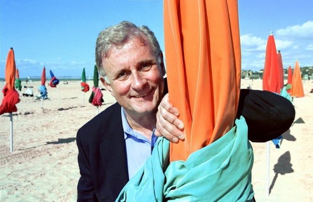 Edmund White le 3 septembre 2000 à Deauville, France