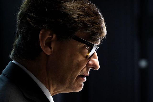 El president de la Generalitat, Salvador Illa, durante una intervención pública