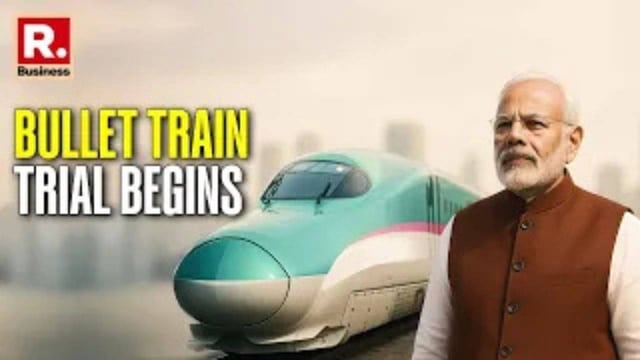 India Enters Bullet Train Club Officially  | Image: Republic 