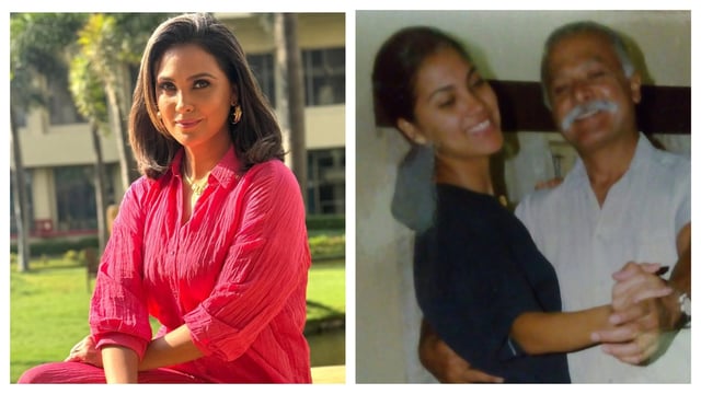 Lara Dutta posted a heartwarming note remembering her late father L K Dutta on Wednesday, 