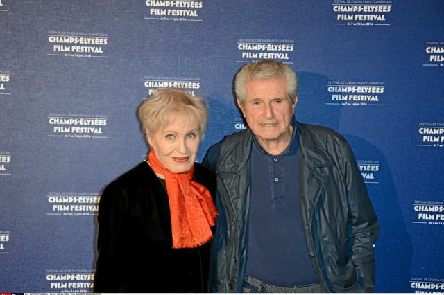 Nicole Croisille et Claude Lelouch en juin 2016 au Champs-Élysées Film Festival. 
