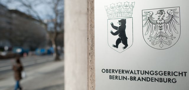 Berlin: Oberverwaltungsgericht Berlin-Brandenburg