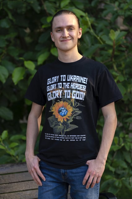 Vladyslav Plyaka poses for a photo at Capitol Hill neighborhood in Washington, Monday, June 2, 2025. Vladyslav Plyaka came to the U.S. from Ukraine as an exchange student in high school and stayed to attend the University of Wisconsin. His entry visa has expired, and he was planning to visit Poland to see his mother and renew his visa over the next year. He doesn't know when that will be possible now that visa appointments are suspended, and he doesn't feel safe leaving the country even when appointments resume. (AP Photo/Jose Luis Magana)