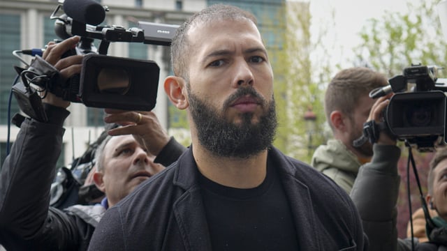 Andrew Tate is accused of rape, human trafficking, and regulating prostitution in the UK.