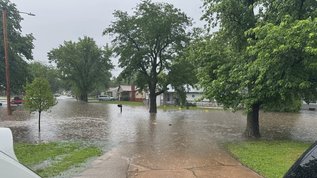 Floods in Wichita on June 3, 2025