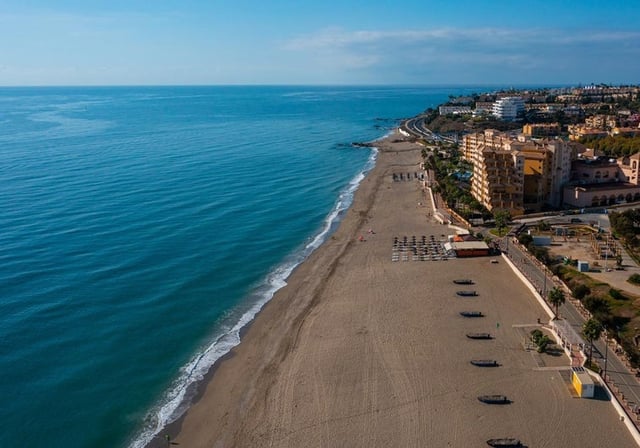 Playa del Castillo Sohail de Fuengirola