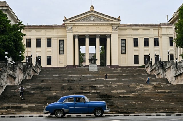 Vue de l'Université de La Havane, le 4 juin 2025