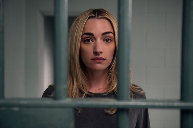 Ginny &amp; Georgia. Brianne Howey as Georgia Miller in episode 301 of Ginny &amp; Georgia.