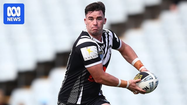 Charlie Murray playing for Western Suburbs Magpies.