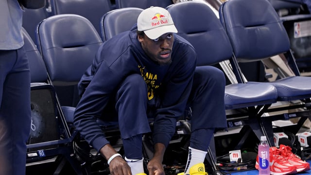 Indiana Pacers forward Pascal Siakam ahead of the NBA Finals
