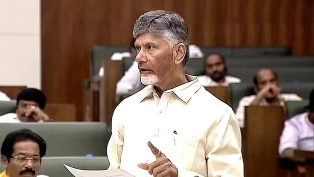 The Andhra Pradesh cabinet chaired by chief minister N Chandrababu Naidu on Wednesday approved an amendment to the Factories Act, 1948 (ANI)