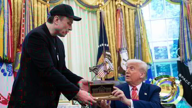 Elon Musk has had a major break with the US President Donald Trump over the Republican's signature spending bill.