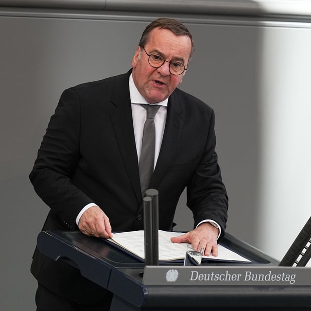 Verteidigungsminister Boris Pistorius