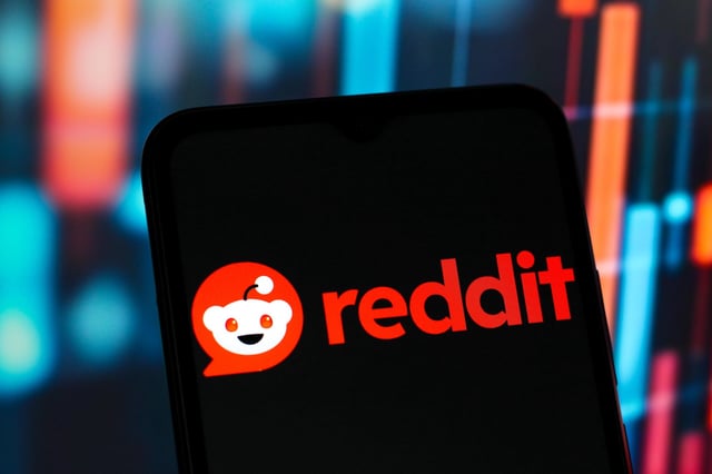 In this photo illustration, the Reddit logo is seen displayed on a smartphone screen. (Photo by Thomas Fuller / SOPA Images/Sipa USA) *** Strictly for editorial news purposes only ***