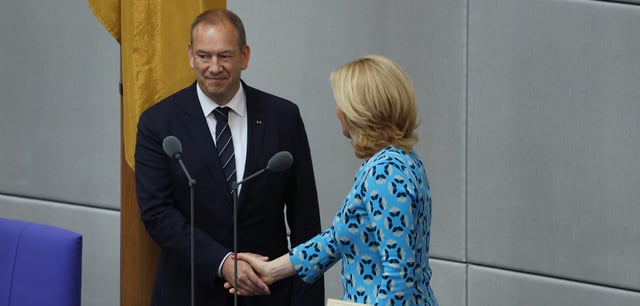 Frisch vereidigt: der neue Wehrbeauftragte Henning Otte