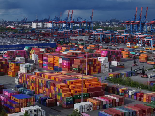 Der Hamburger Hafen (Archivbild): „Das stellt das vorherrschende Narrativ infrage“ 