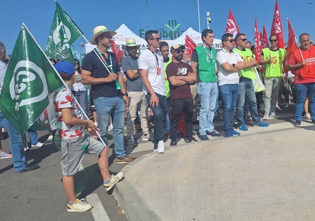 UGT, CCOO, CSIF y USO han calificado de «muy positivo» el seguimiento de la primera jornada de huelga