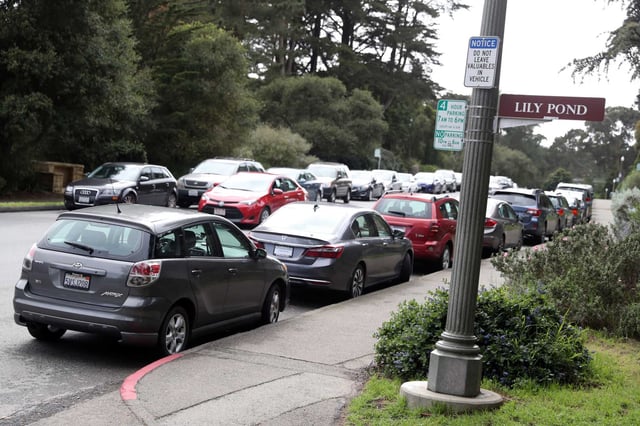 Cars that park along Nancy Pelosi Drive in Golden Gate Park may soon have to pay to park, if a proposal by San Francisco Mayor Daniel Lurie goes through.