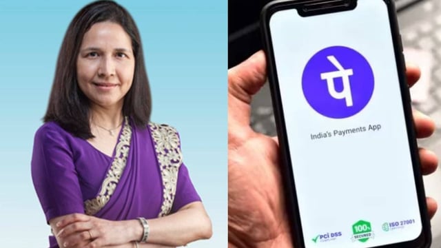 PhonePe appoints former Standard Chartered India's CEO Zarin Daruwala as its new board memeber. | Image: PhonePe