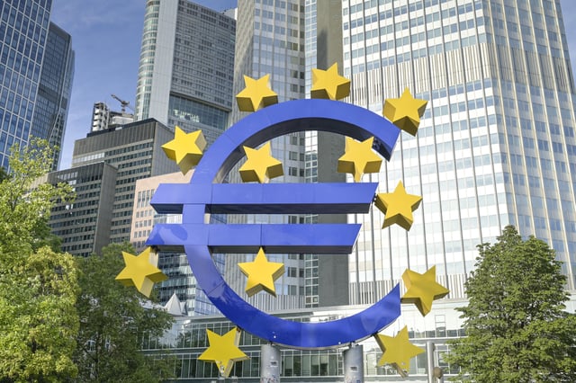 Die Inflation in der Euro-Zone geht zurück.