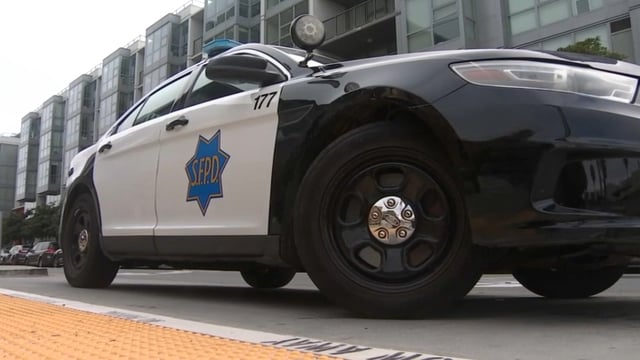 Image of San Francisco police patrol car. (Jan. 25, 2022)