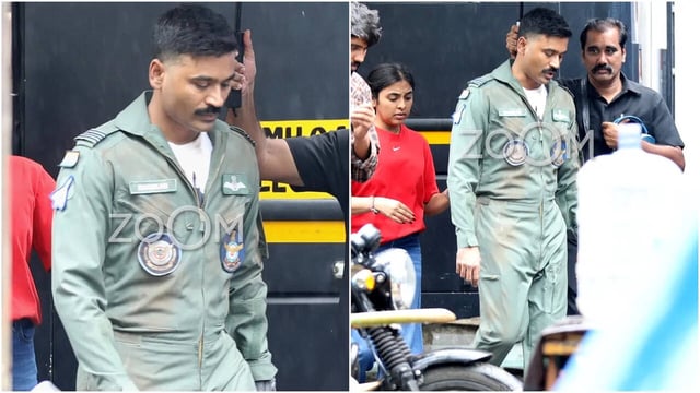 Dhanush To Play Air Force Officer In Tere Ishk Mein With Kriti Sanon? EXCLUSIVE Pictures Reveal