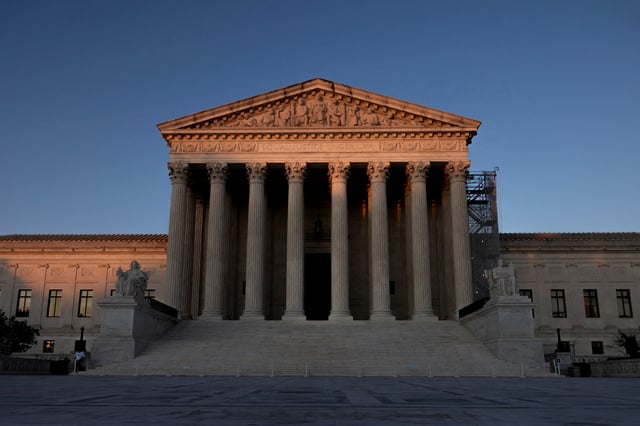 A view of the U.S. Supreme Court in Washington, U.S., July 1, 2024. REUTERS/Kevin Mohatt/File Photo