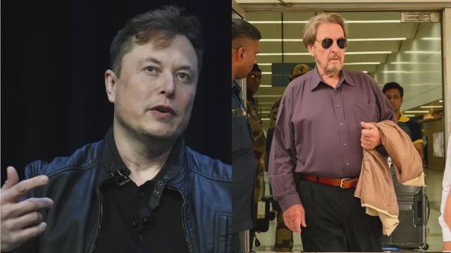 Elon musk's Father Errol Musk Visits India. | Image: AP