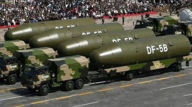 The Dongfeng 5 (DF-5/CSS-4) Chinese Intercontinental-Range Ballistic Missile