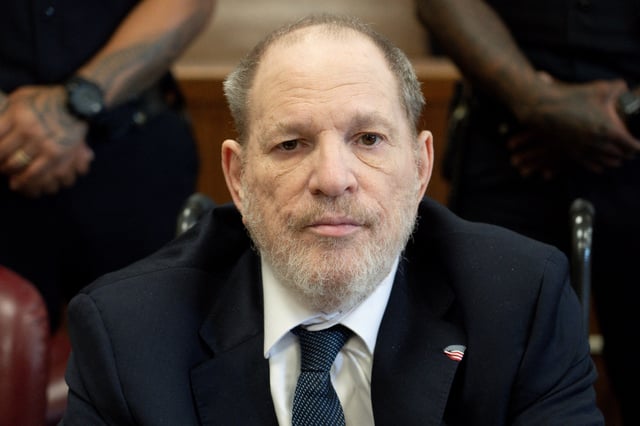 Harvey Weinstein's case continues with his retrial in New York, U.S., May 27, 2025. After his initial conviction was overturned, the retrial began in April 2025, with a new jury selection process.  Steven Hirsch/Pool via REUTERS/File Photo
