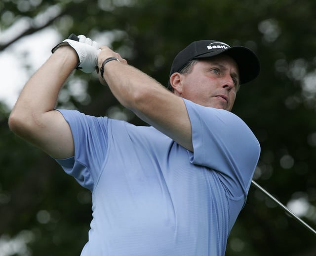 Phil Mickelson has won 45 events, including six majors, during his career on the PGA Tour.
