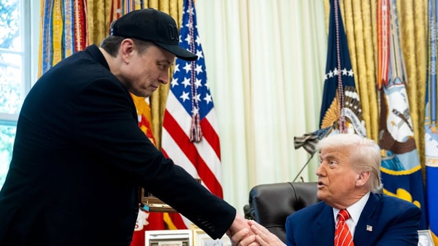 Elon Musk to start new political party amid Trump feud? (Photographer: Francis Chung/Politico/Bloomberg)
