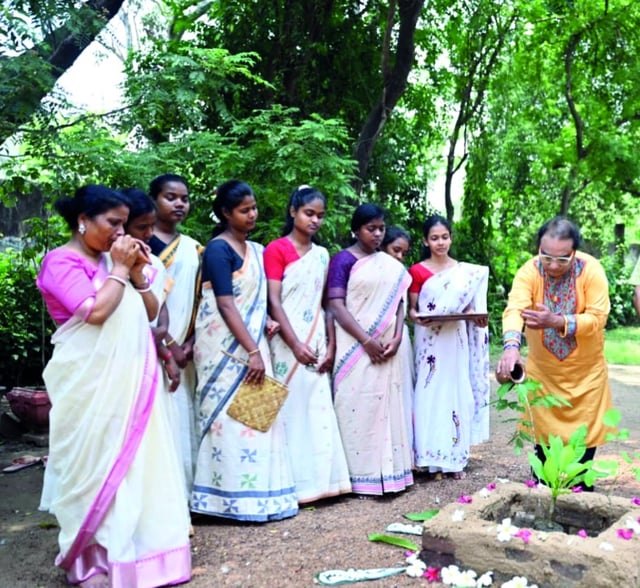 Unique: Trees named after ‘ragas’ planted in Santiniketan