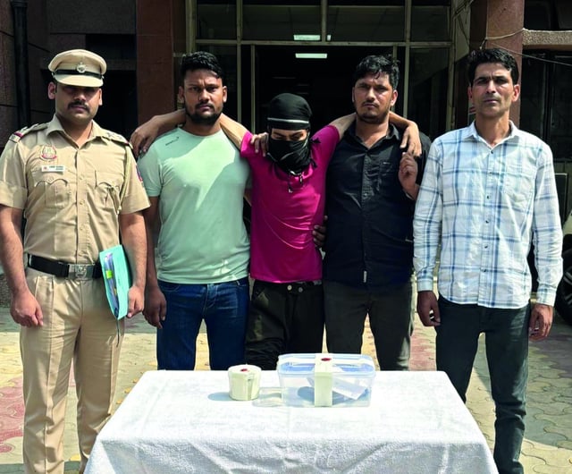 Delhi Police apprehend murder and robbery accused following shootout in Nand Nagri