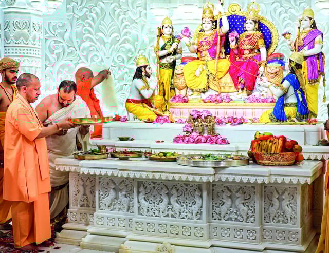 Consecration of ‘Ram Darbar’ marks golden chapter in sacred history of Ayodhya