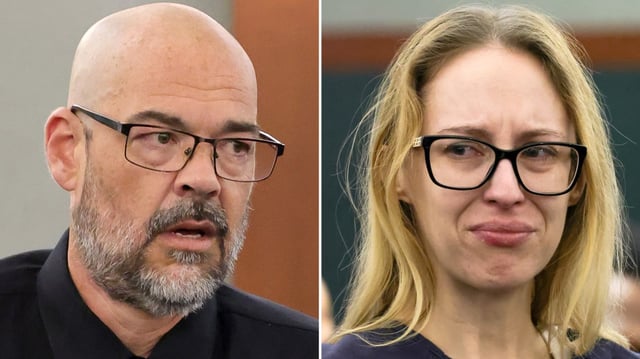 Aaron Goodwin and Victoria Goodwin. (Getty Images)