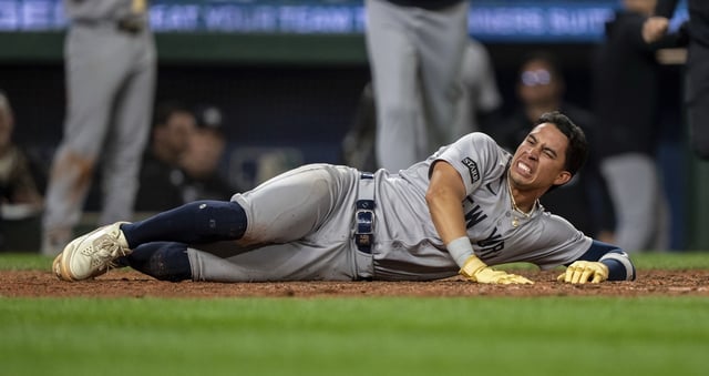 Yankees&#39; Oswaldo Cabrera has a small chance of returning this season.