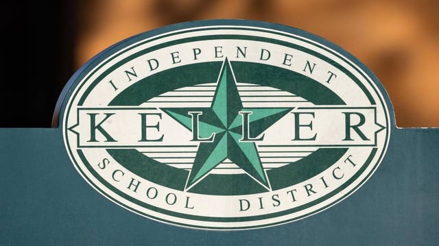 The outside of the Keller ISD Education Center in Keller on Thursday, Jan. 16, 2025.
