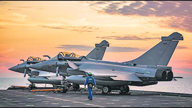India has signed a ₹63K-cr deal with France to buy 26 Rafale M aircraft for the deal. (French Navy)
