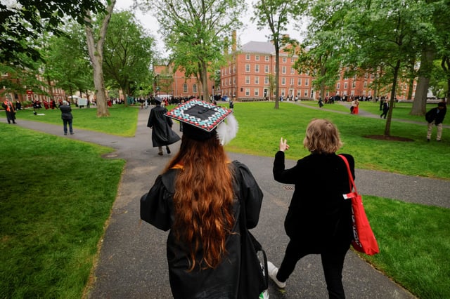 Les étudiants étrangers représentent 27% des effectifs de l’université Harvard, l’une des plus réputées aux États-Unis et dans le monde.