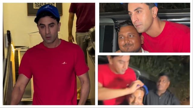 During the outing, Ranbir greeted the paparazzi with a wave, and posed for photographs,