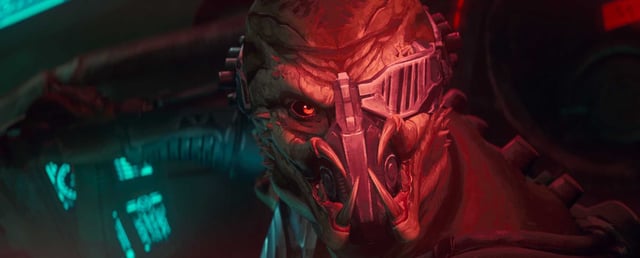 A scene from “Predator: Killer of Killers.”