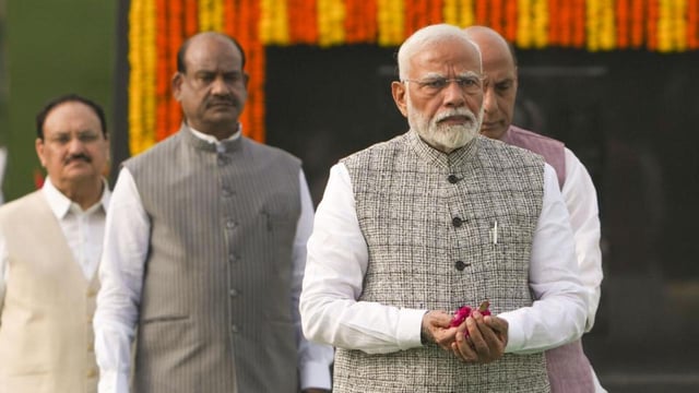Narendra Modi assumed office as the Prime Minister for the third time on June 9, 2024, but the government was seen more as a National Democratic Alliance (NDA) government than the Modi government (PTI)