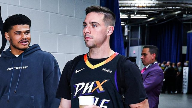 TJ McConnell turned up for the NBA Finals in his sister's jersey.