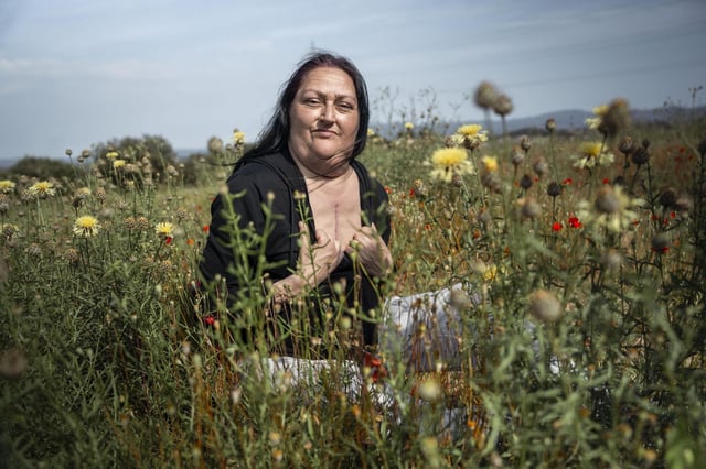 Montse López, trasplantada de corazón y protagonista del documental de EL PERIÓDICO 'Un corazón contra reloj'..