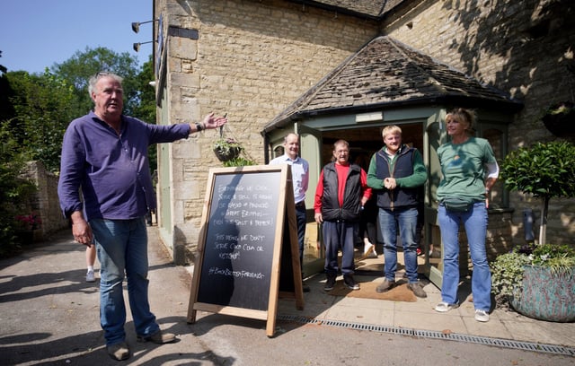 Clarkson opened The Farmer&#39;s Dog in Oxfordshire last summer (Photo: Ben Birchall/PA Wire)