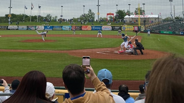 Omaha Storm Chasers fans like Becca Mann, a former mascot for the team, will not soon forget seeing Royals top prospect Jac Caglianone play in just a handful of games for the minor-league team.