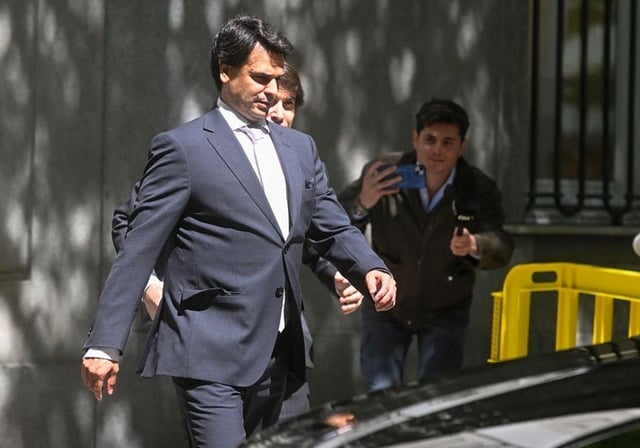 Alberto Gonzalez Amador, novio de la presidenta de la comunidad de Madrid isabel diaz ayuso, en el Tribunal Supremo.