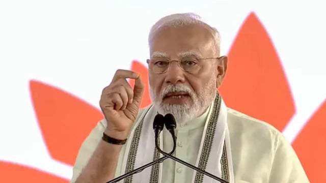 Prime Minister Narendra Modi during an event. PTI File