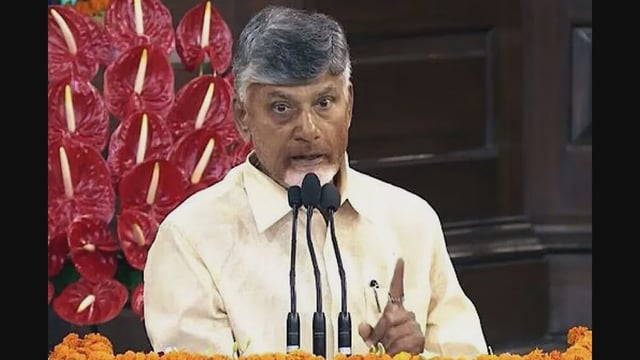 Andhra Pradesh Chief Minister Chandrababu Naidu (File photo:ANI)